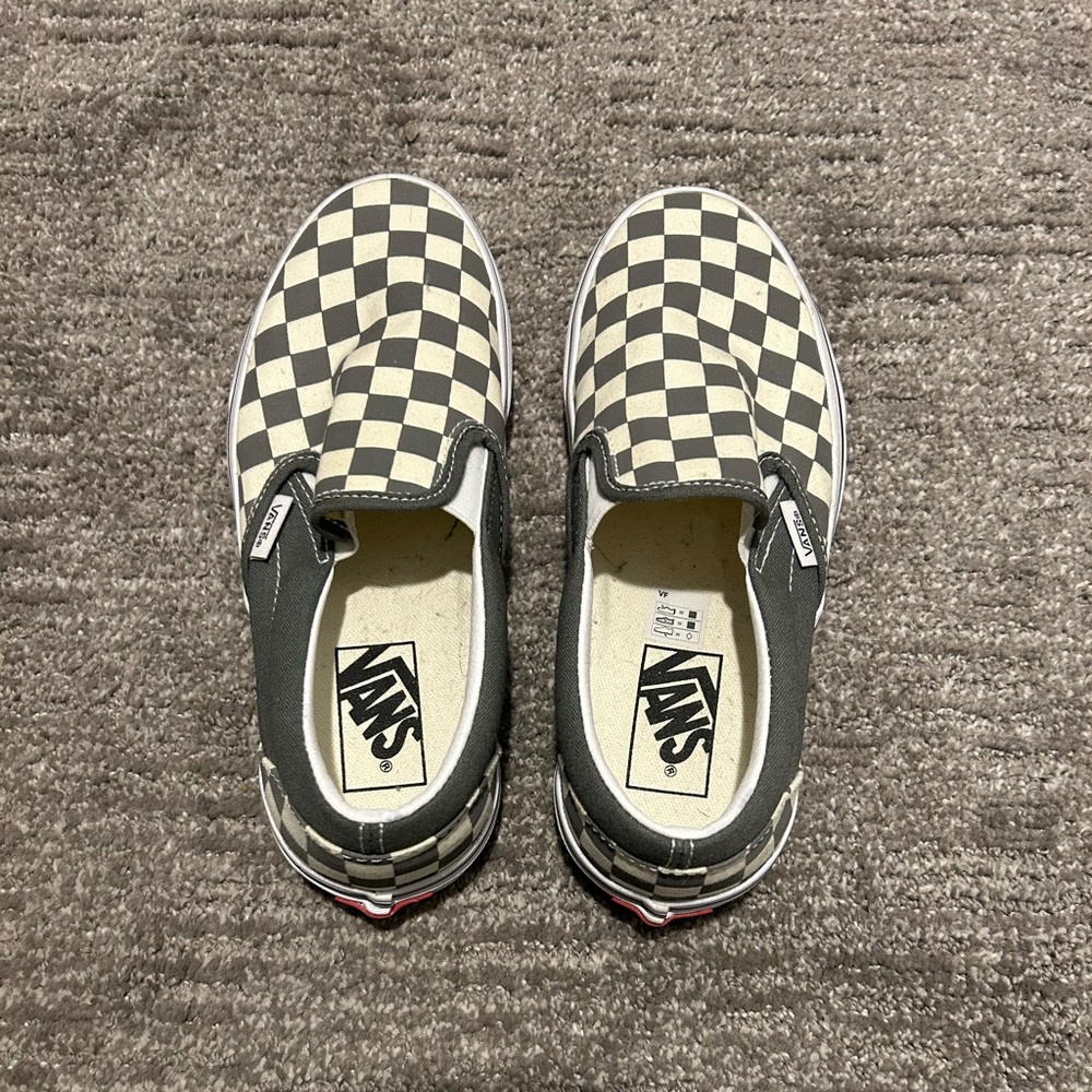 Vans classic slip-on checkerboard shoe